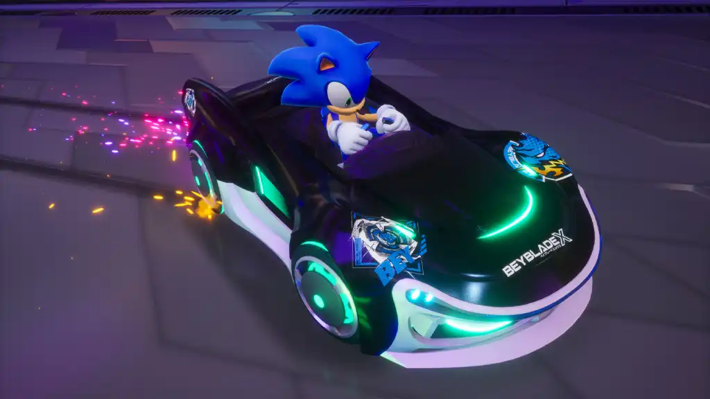 sonic beyblade